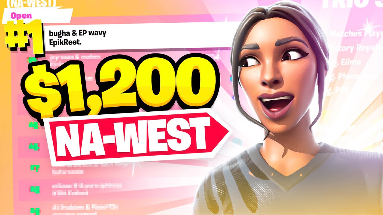 🏆 1st Place in the WEST DAILY CUP with INSANE CONTROLLER Players (6/8 Wins) ($1,200) | Bugha