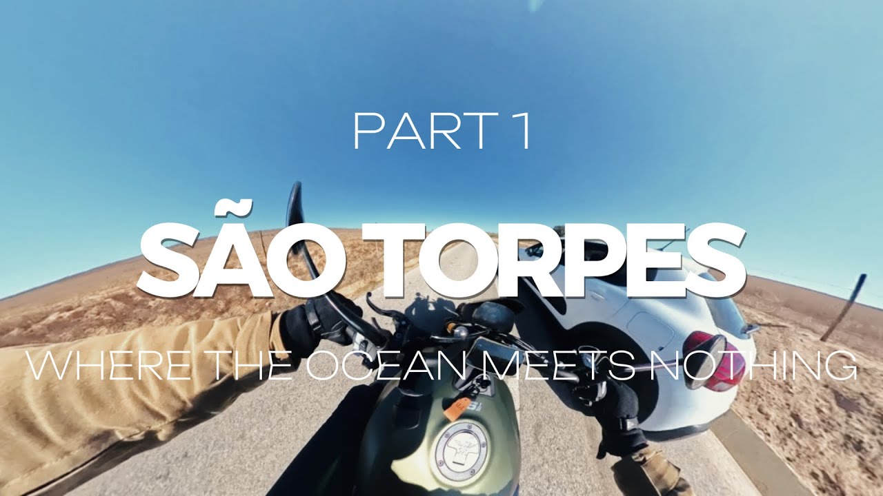 Riding Where the Ocean Meets Nothing | São Torpes Motorcycle Adventure (Part 1)