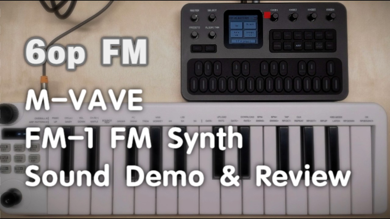 M‑VAVE FM‑1 Review & Sound Demo &ndash; Fun Pocket FM Synth
