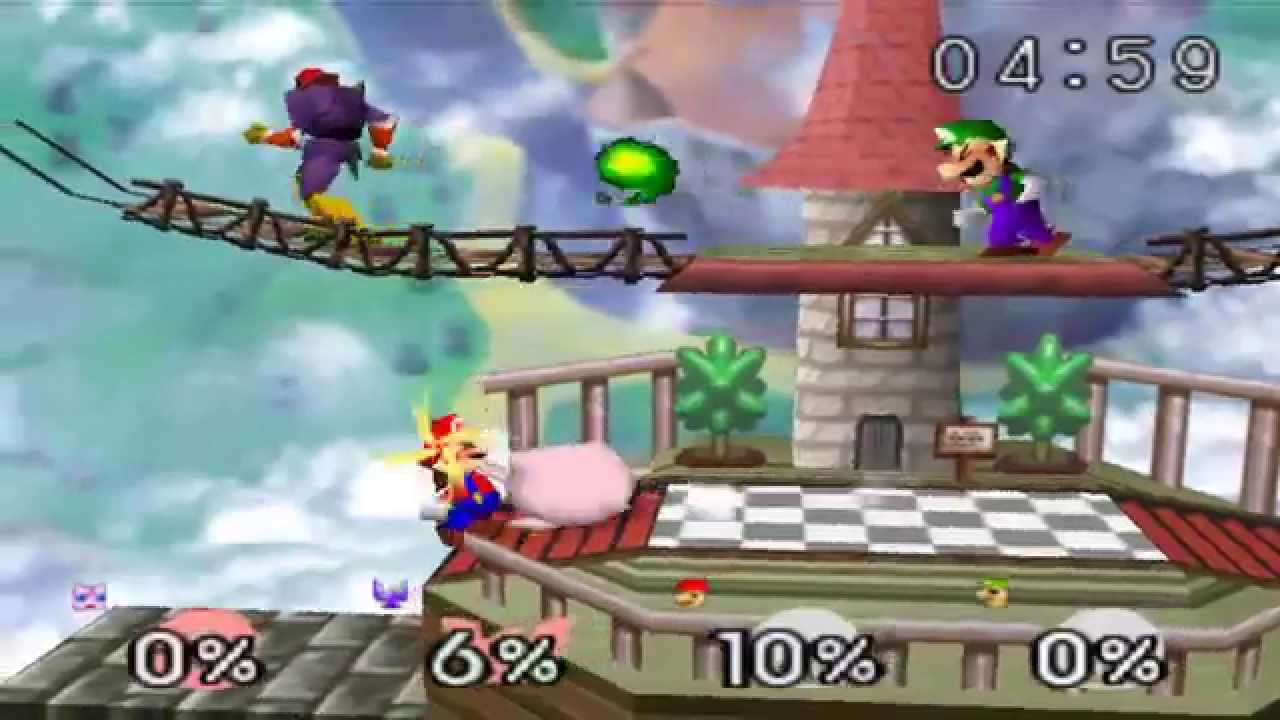 Super Smash Bros 64: Jiglypuff Gameplay Very Hard-Story Mode (Getting more than a Million score)