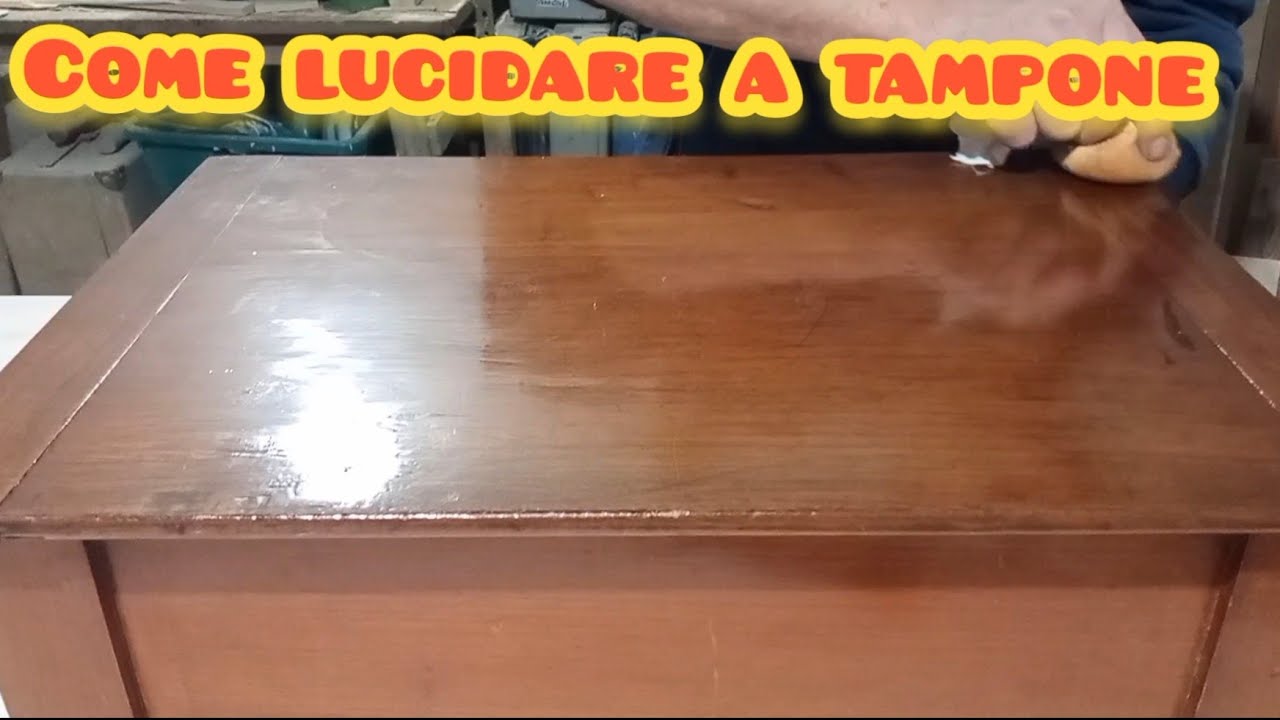 Come lucidare a tampone