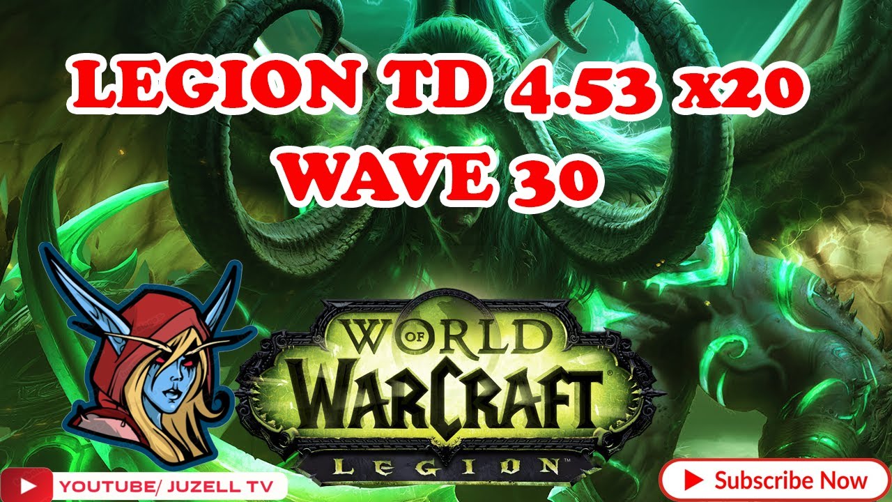 [LEGION TD MEGA 4.53] -prac 800/ WAVE 30