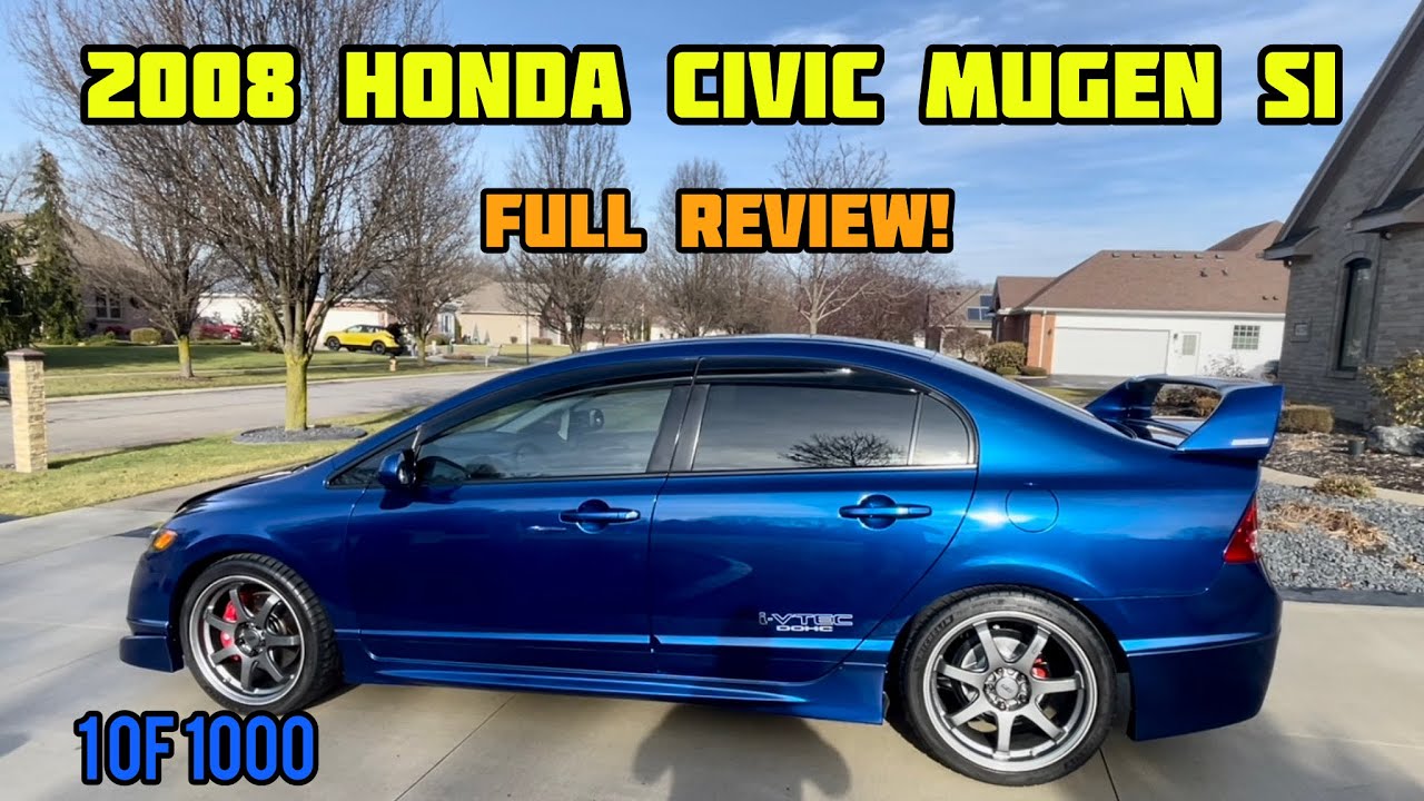 Honda Civic Mugen Si 2008 года — ПОЛНЫЙ ОБЗОР! (Сборка с наддувом, OEM+)