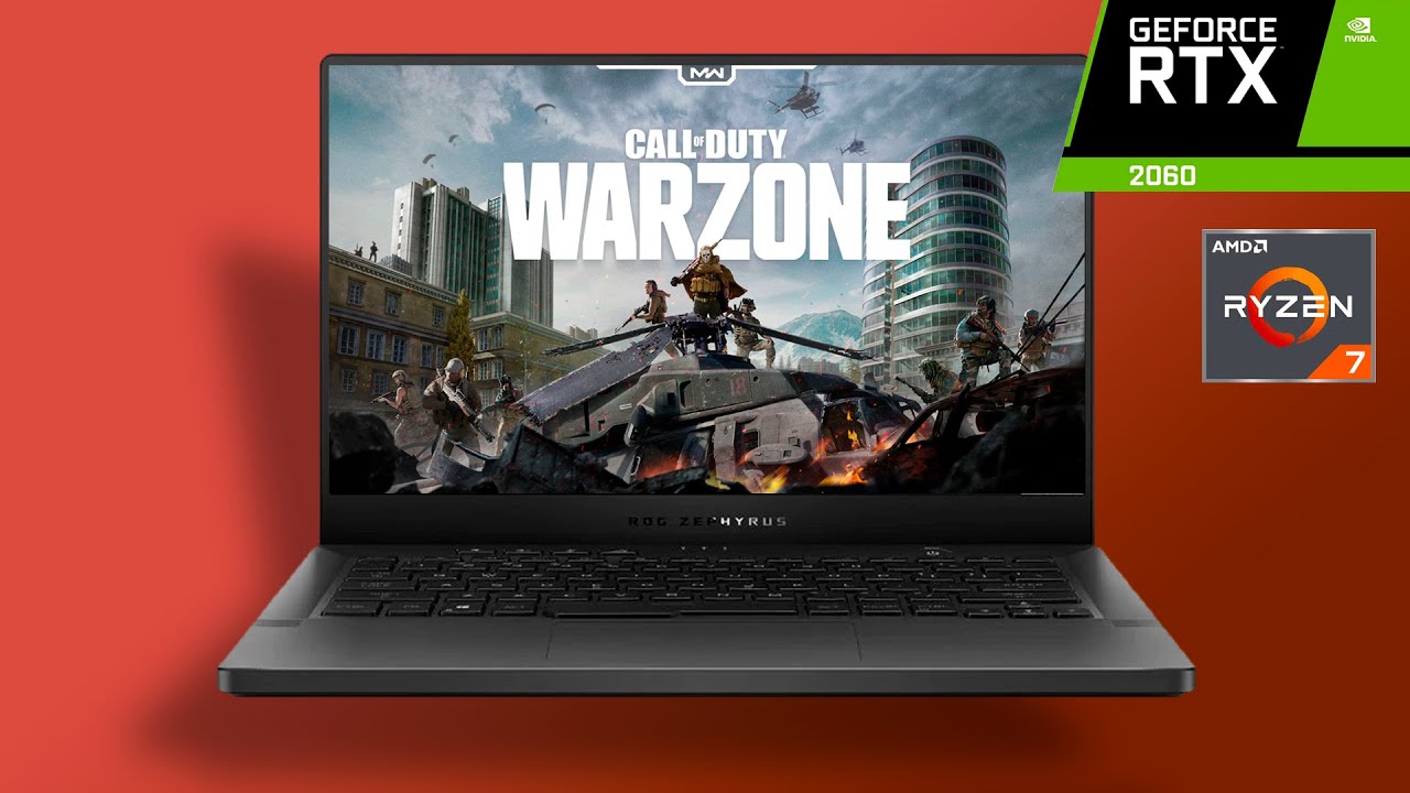 ROG Zephyrus G14 Warzone Thermals & Performance [Ryzen 7 4800HS + RTX 2060Q] Turbo Disabled