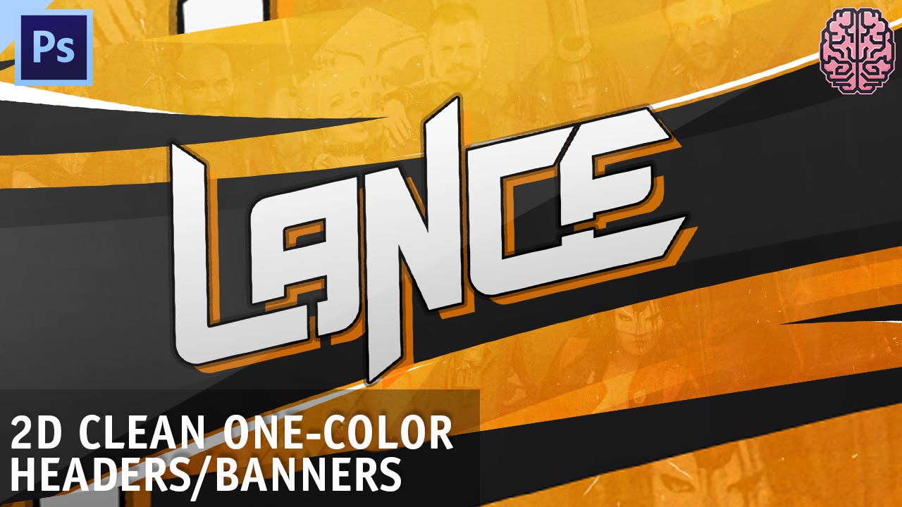 Tutorial: 2D Clean Header/Banner | Photoshop CC by Qehzy