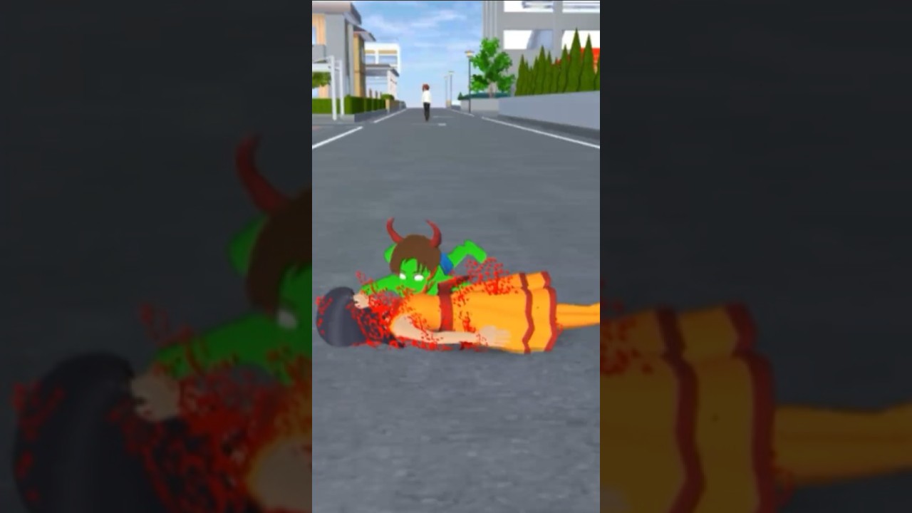Jaga anak-anak Anda.👹 #sakuraschoolsimulator #shorts #sakura