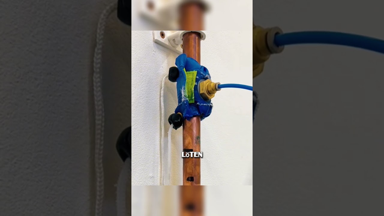 ❄️ Kryotechnik in der Sanit&auml;rtechnik &ndash; Wasser stopp in Minuten! 🔧💧 #Berlin #Sanit&auml;r #Kryotechnik