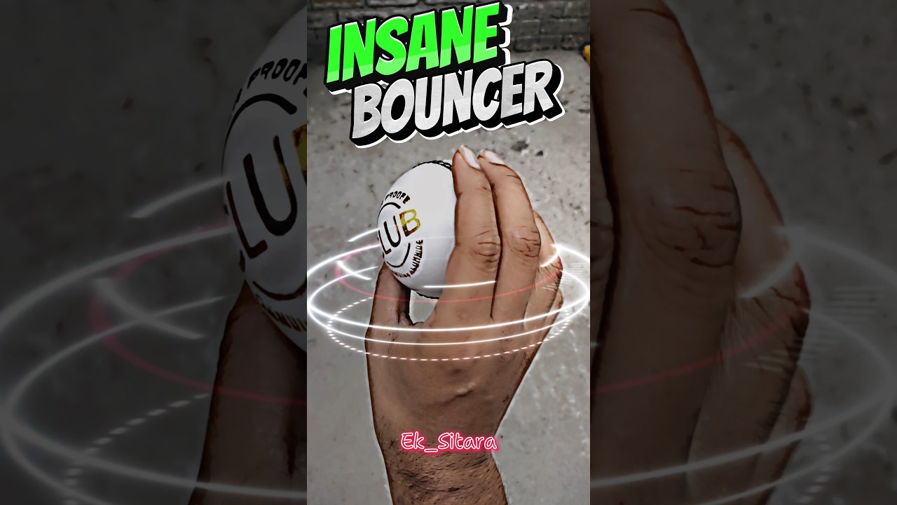 perfect seem bouncer ball 😱🥶😱#shorts #cricket