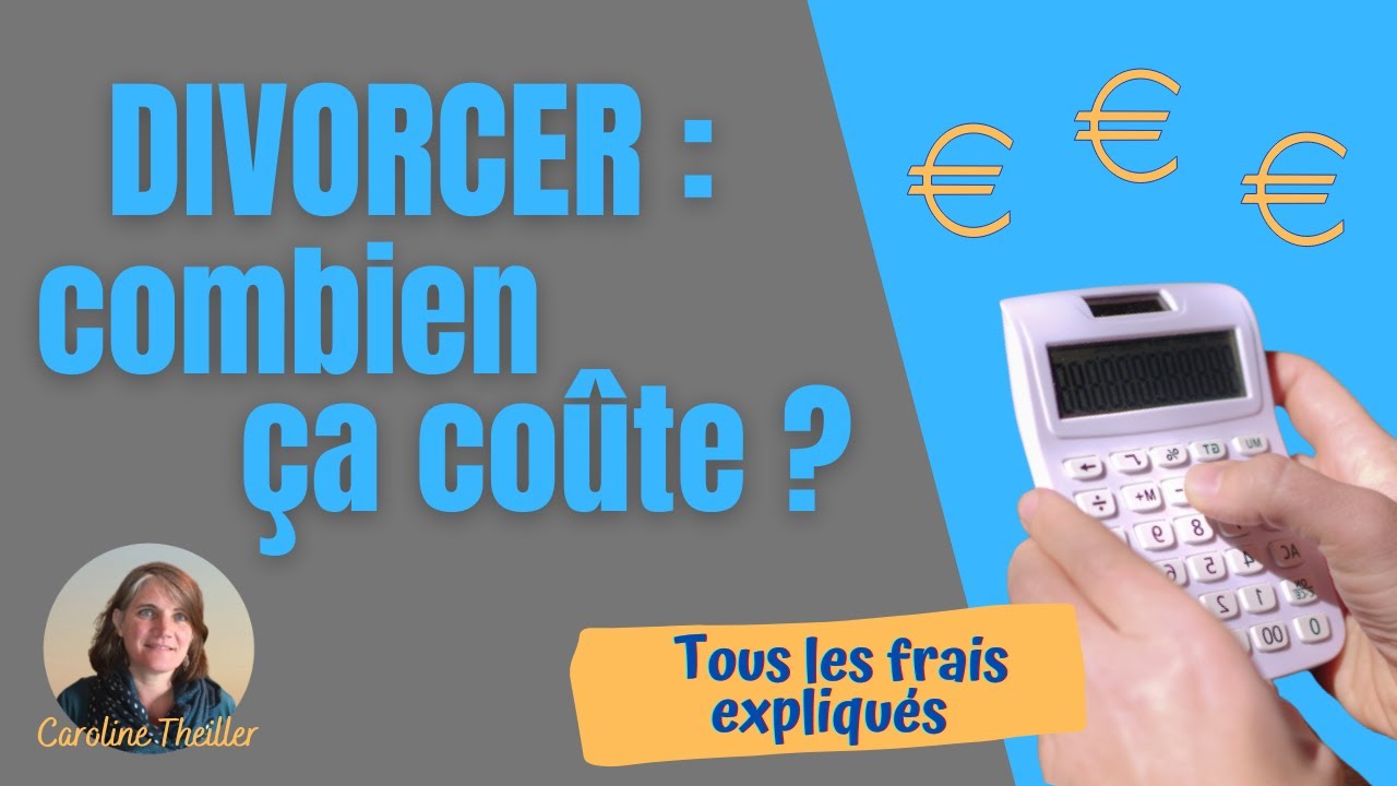 DIVORCER : combien ça coûte ?