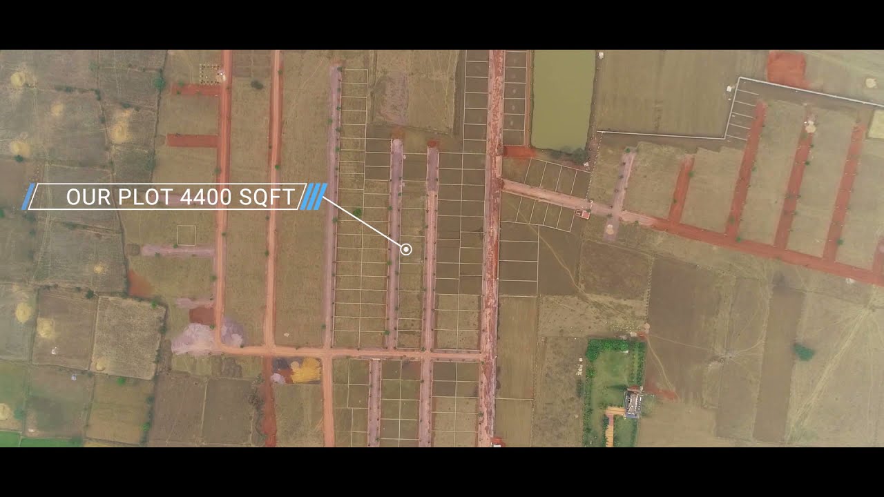 MR Layout Pvt Ltd, Residential Plot Drone View Plan