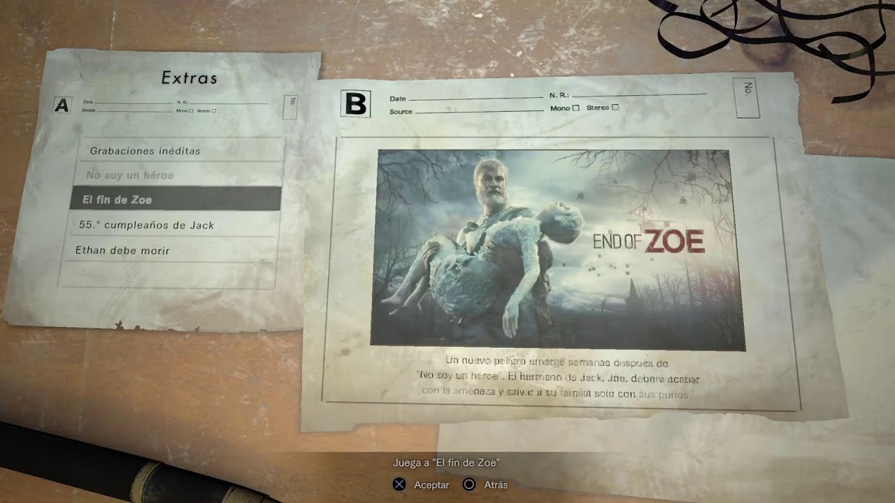 Resident Evil 7 Completando por primera vez