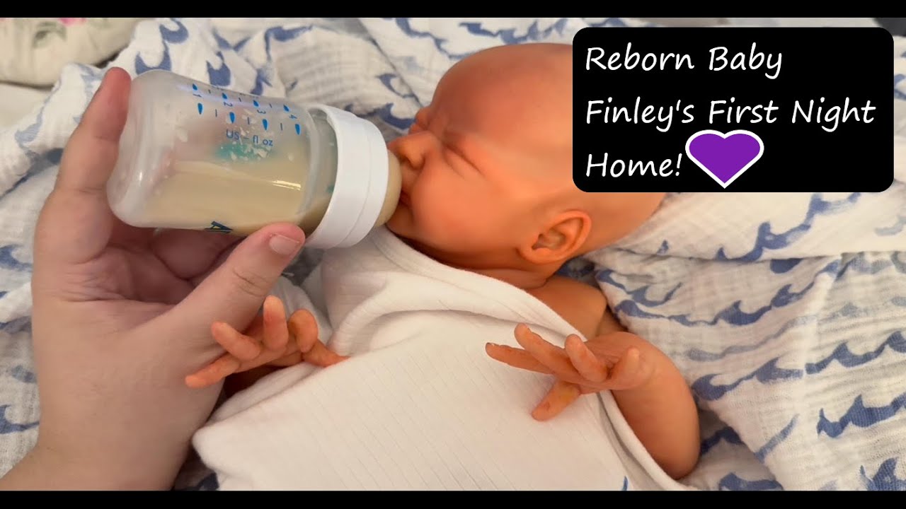 Reborn Baby Finley’s First Night Home!