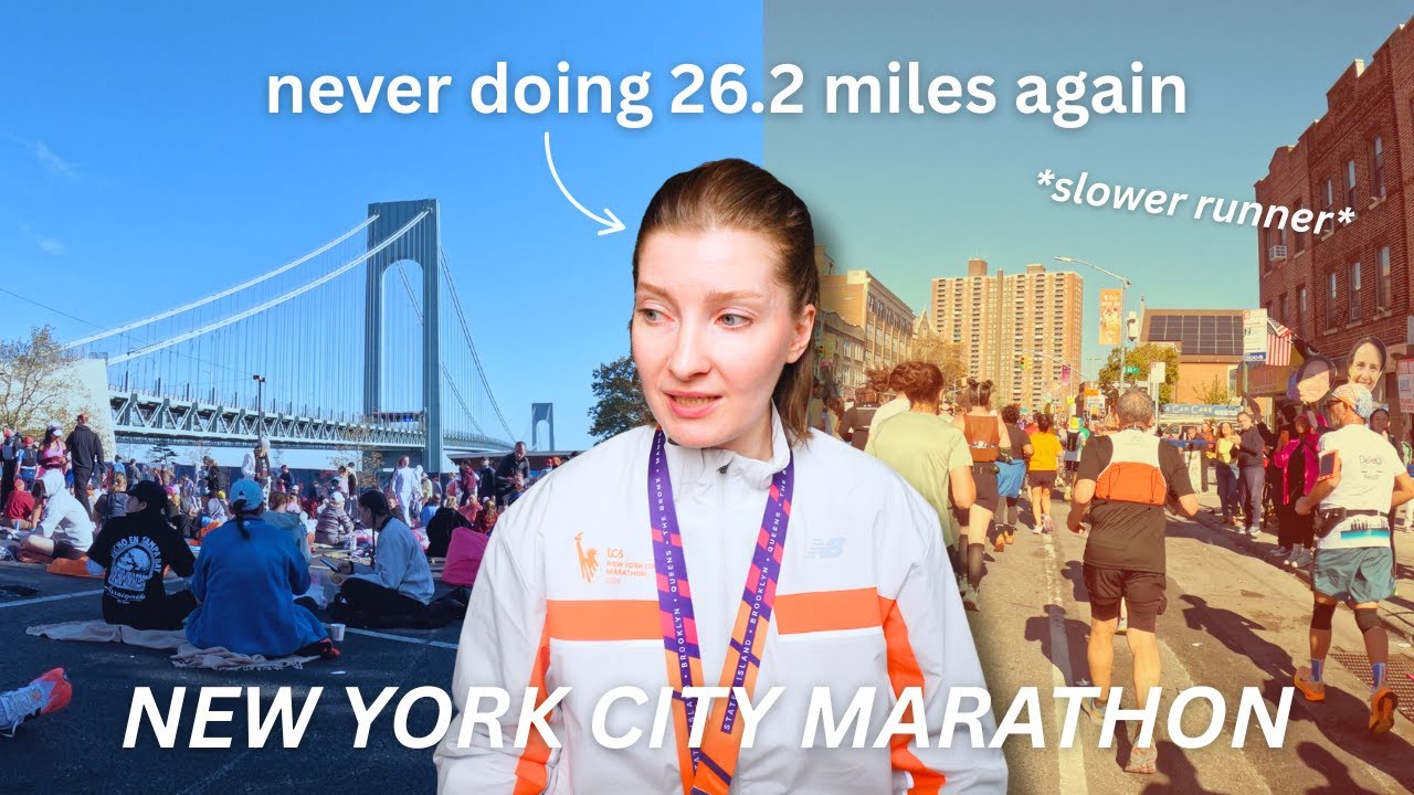 Running the New York Marathon for the last time🏅*emotional*