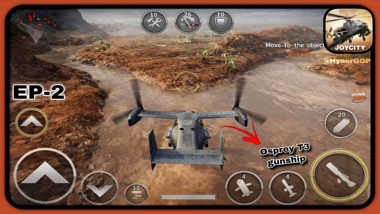 Gunship Battle Helicopter 3D – EP 2 | Missions 1-9