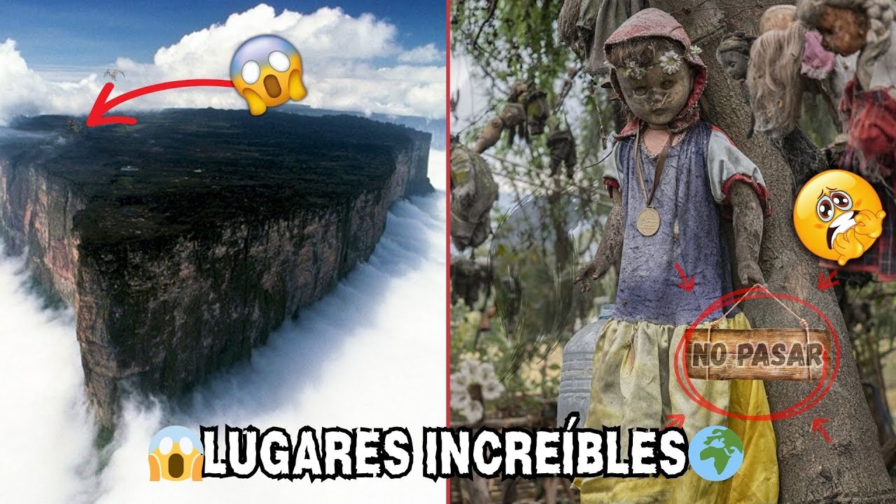 TOP 5 Lugares Más Extraños 🌎 | Parecen de otro planeta