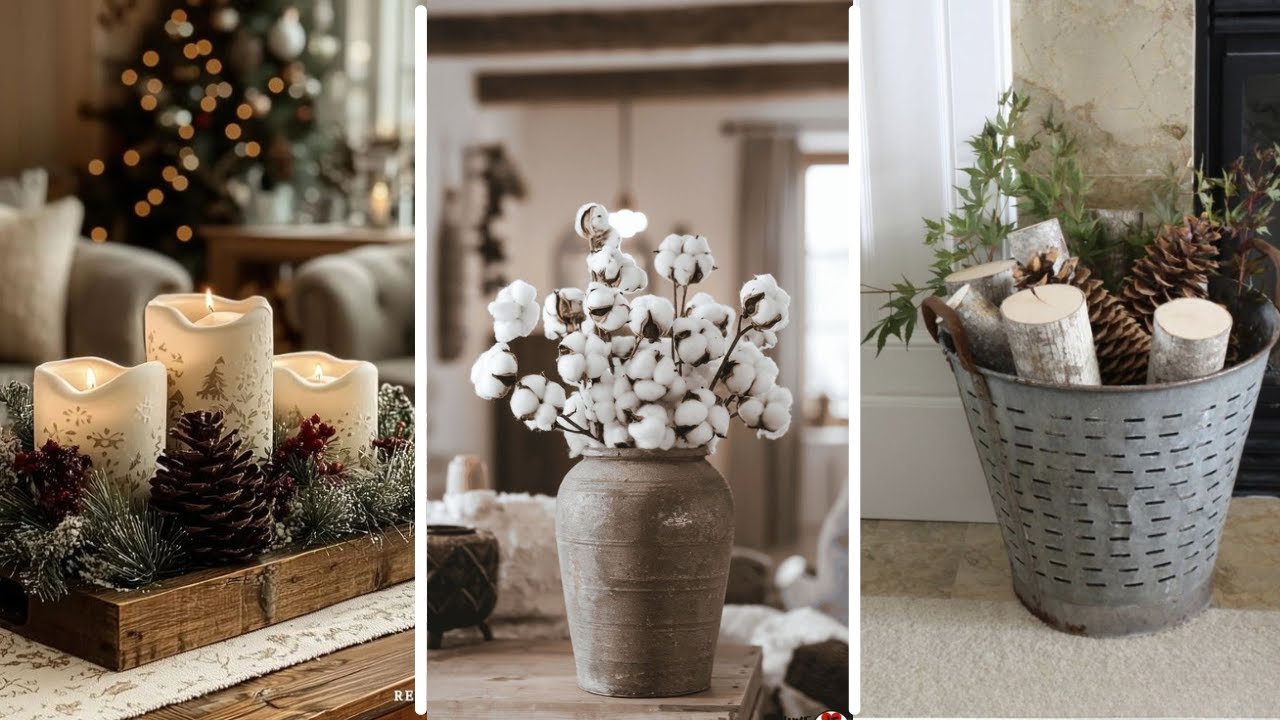 Rustic Winter Decor Ideas to Bring the Outdoors In