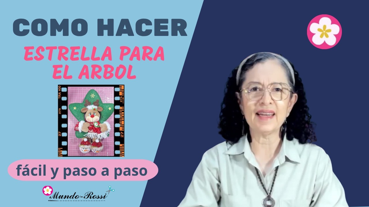 COMO HACER UNA ESTRELLA PARA EL ARBOL - RENO