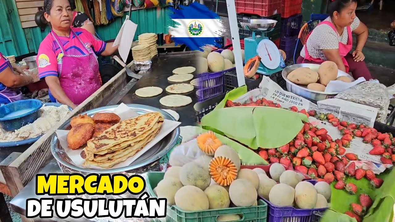 Asi el ambiente este sávado en MERCADO DE USULUTÁN EL SALVADOR 🇸🇻 