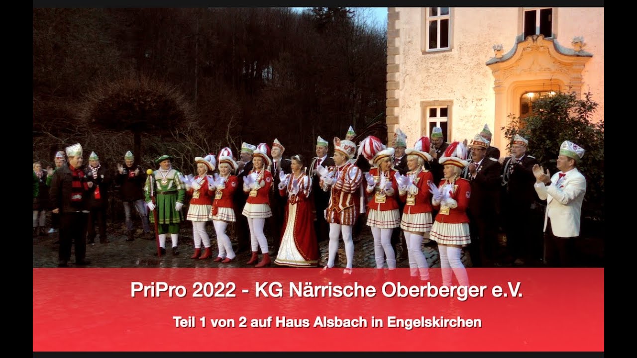 PriPro 2022 Teil 1 der KG Närrische Oberberger e.V. Engelskirchen