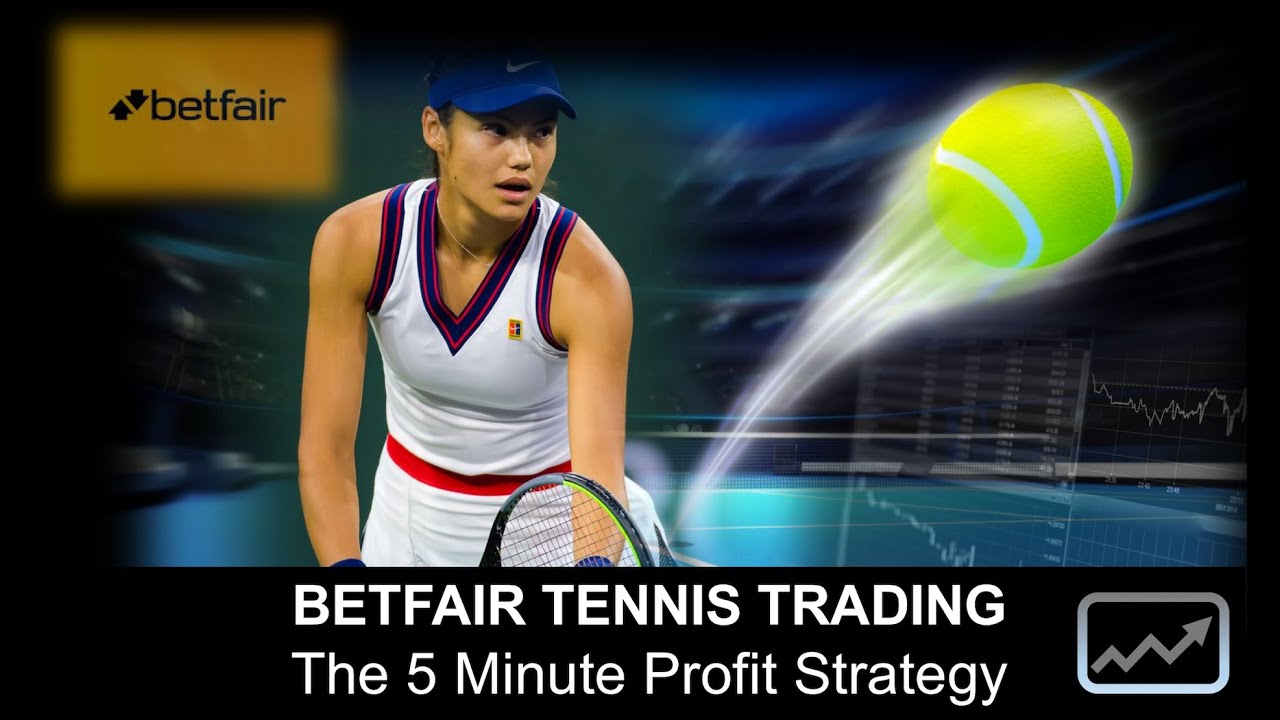 Betfair Tennis Trading Strategy: The 5 Minute Profit Strategy + Live Trading Example (AUS Open 2022)