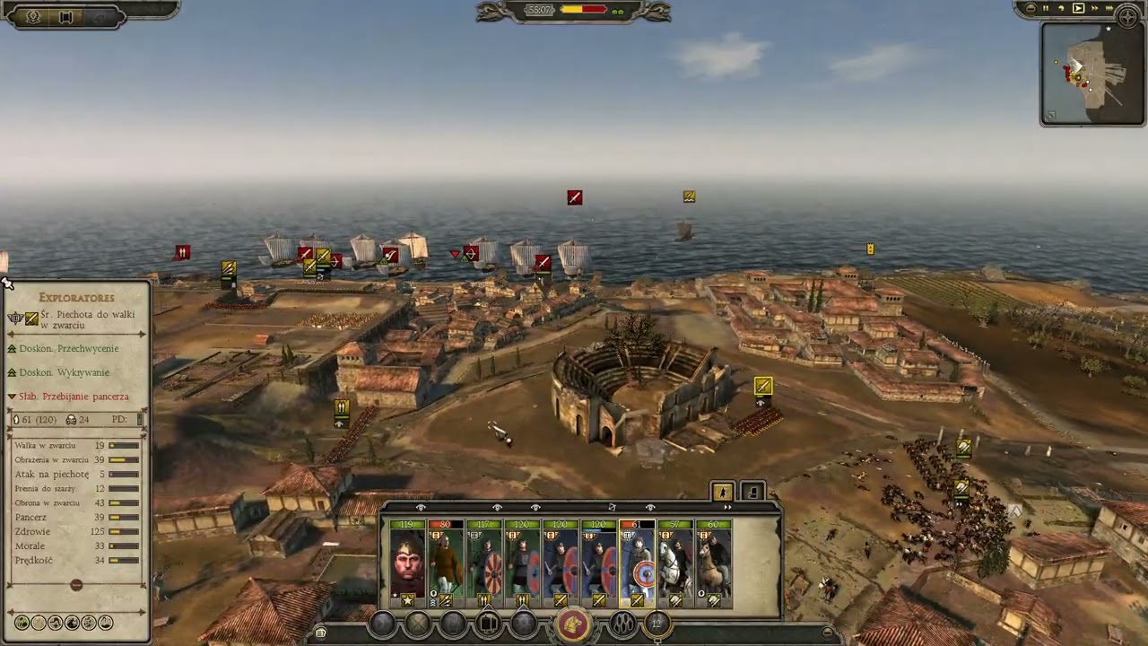 Total War: Attila – Obrona Portu Rzymem ⚔️ Taktyka i Bitwa Miejska
