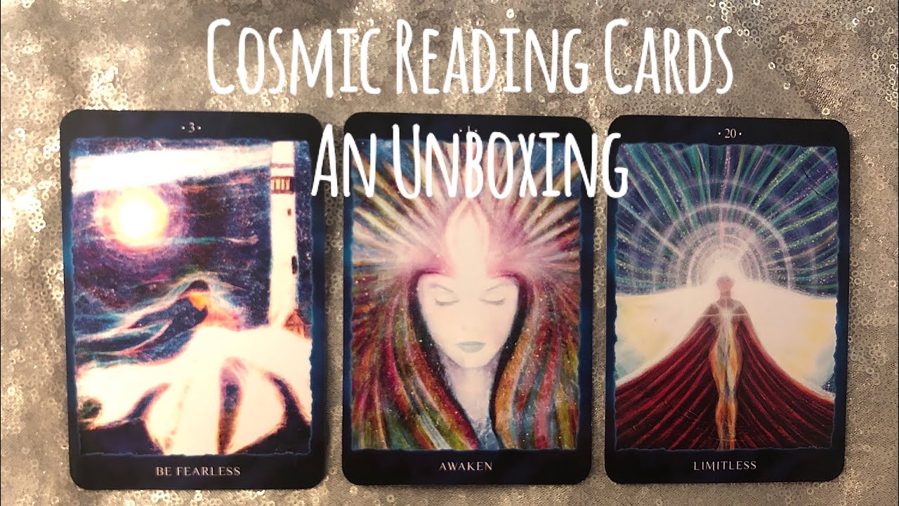 Cosmic Reading Cards: An Unboxing and Pairing with the Tarot of the Sidhe