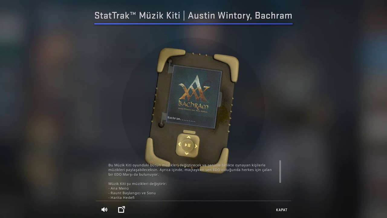 CS:GO Austin Wintory, Bachram Music Kit