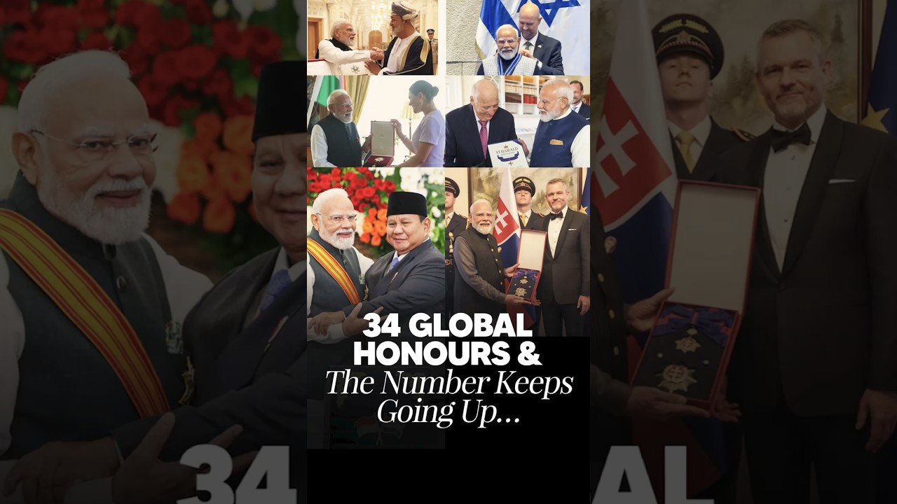 PM Modi's 34th Global Honour | Indonesia's Highest Civilian Award