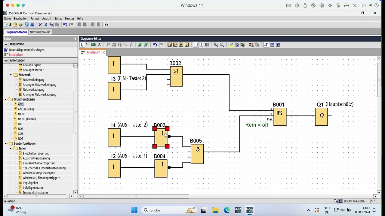 Sch&uuml;tz in Selbsthaltung mit der Siemens Logo (zwei Bedienstellen)