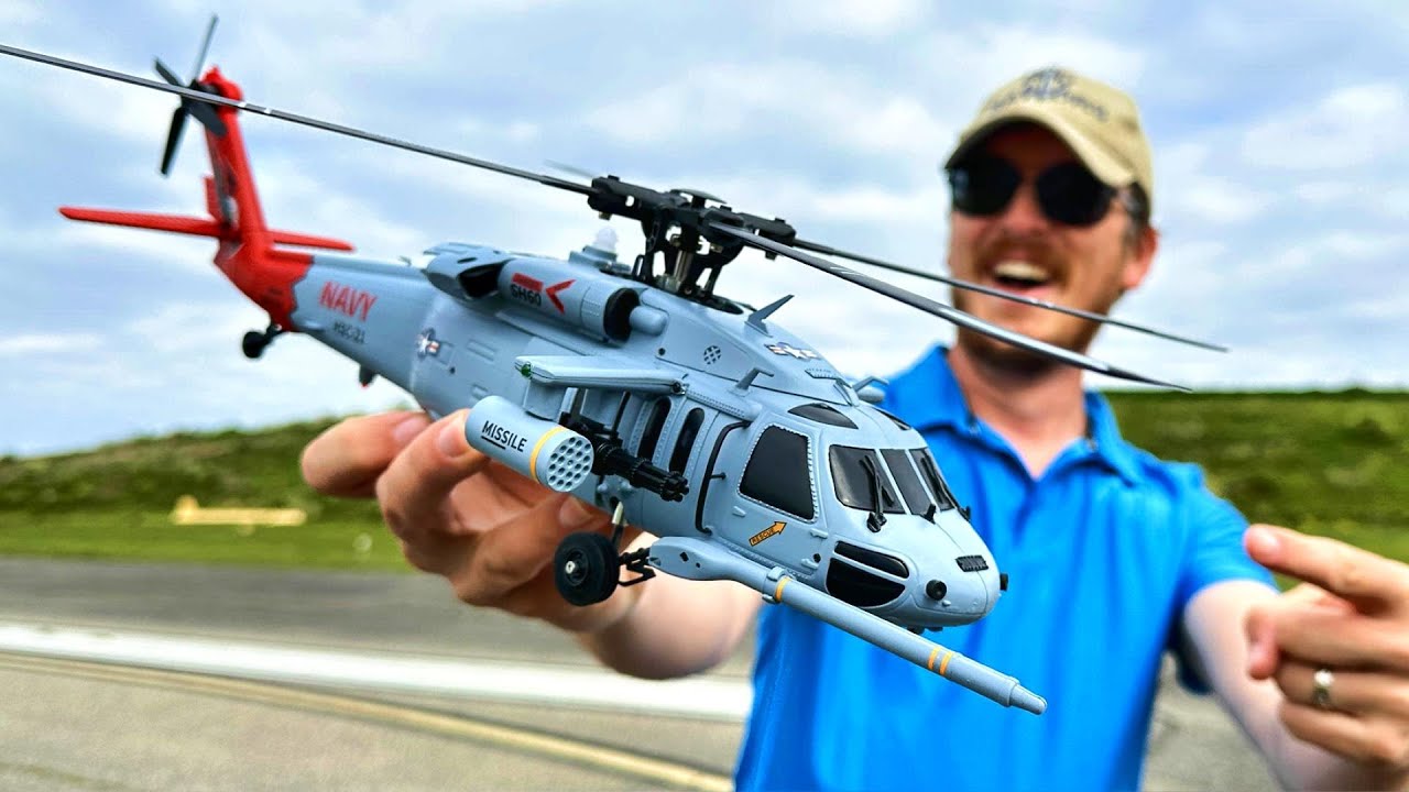 ЭТОТ ВЕРТОЛЕТ ЗА 500 ДОЛЛАРОВ ДОЛЖЕН ВАС ВПЕЧАТИТЬ!!! Eachine e200 Pro RC Heli