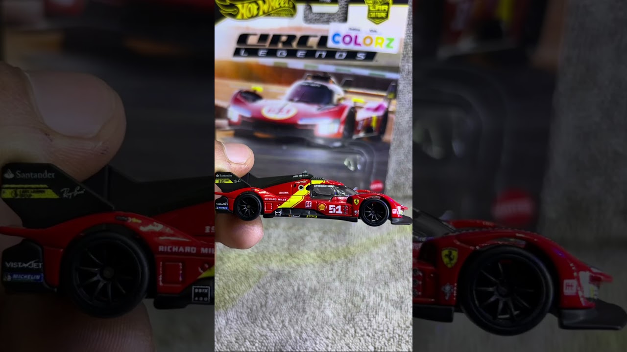 FERRARI 499P CIRCUIT LEGENDS HOTWHEELS 2/5.popculture #hotwheels#viral#premium#ferrari #car