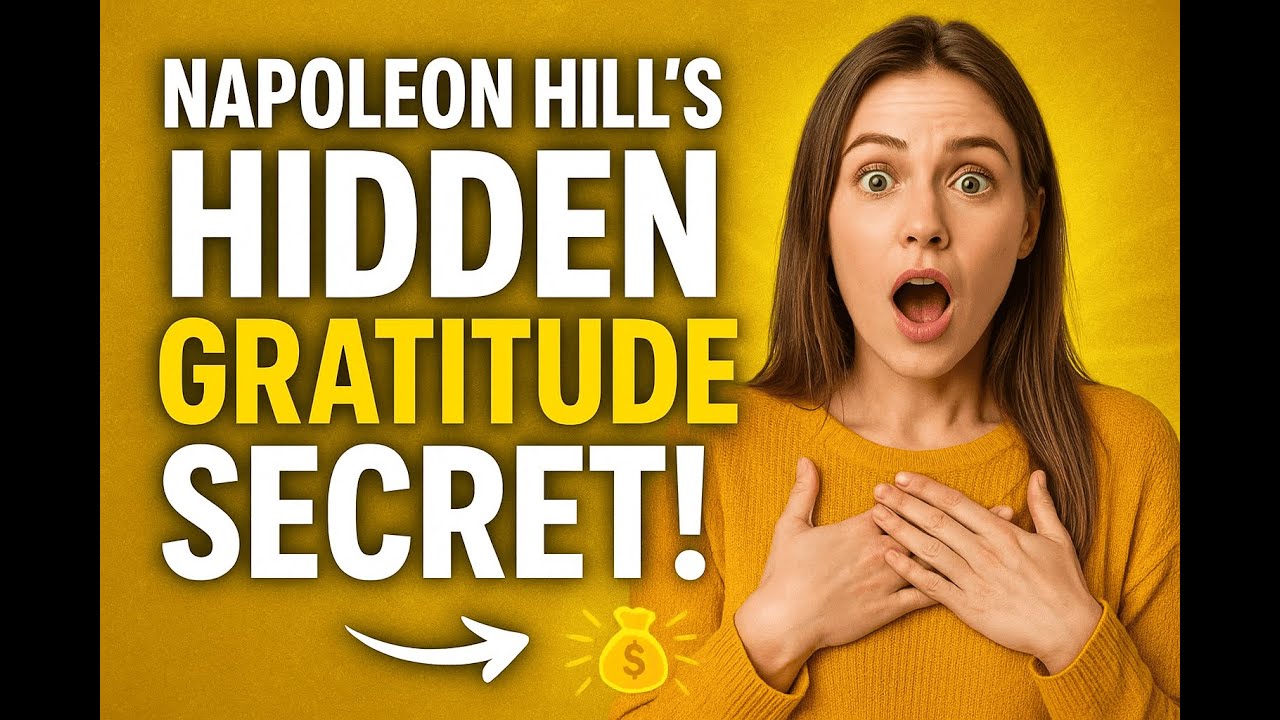 Napoleon Hill’s Hidden Gratitude Secret: Manifest ANYTHING Fast!
