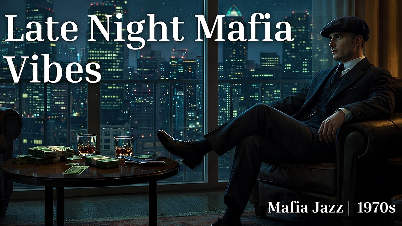 Empire Built in Silence | 1 Hour of Noir Mafia Jazz for Strategic Focus