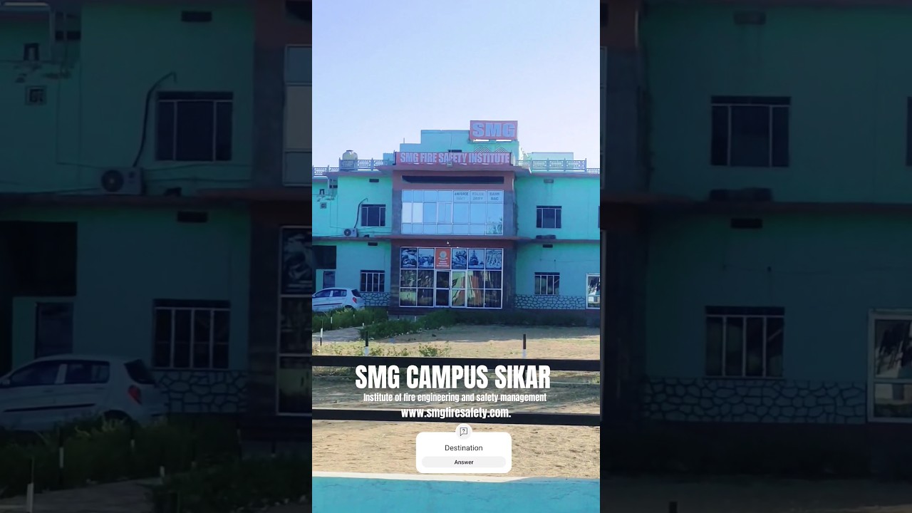 सीकर, राजस्थान में सबसे बड़ा फायर एण्ड सेफ्टी इन्स्टीट्यूट #firesafetycollegesikar #viral