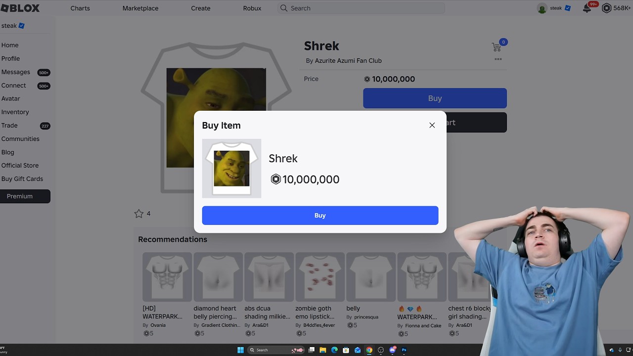 SPENDING $10,000,000 ROBUX