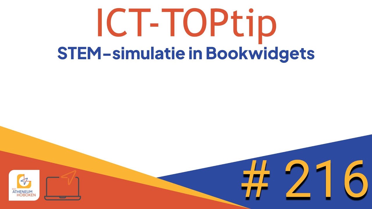 ICT TopTip #216 - STEM animaties in Bookwidgets