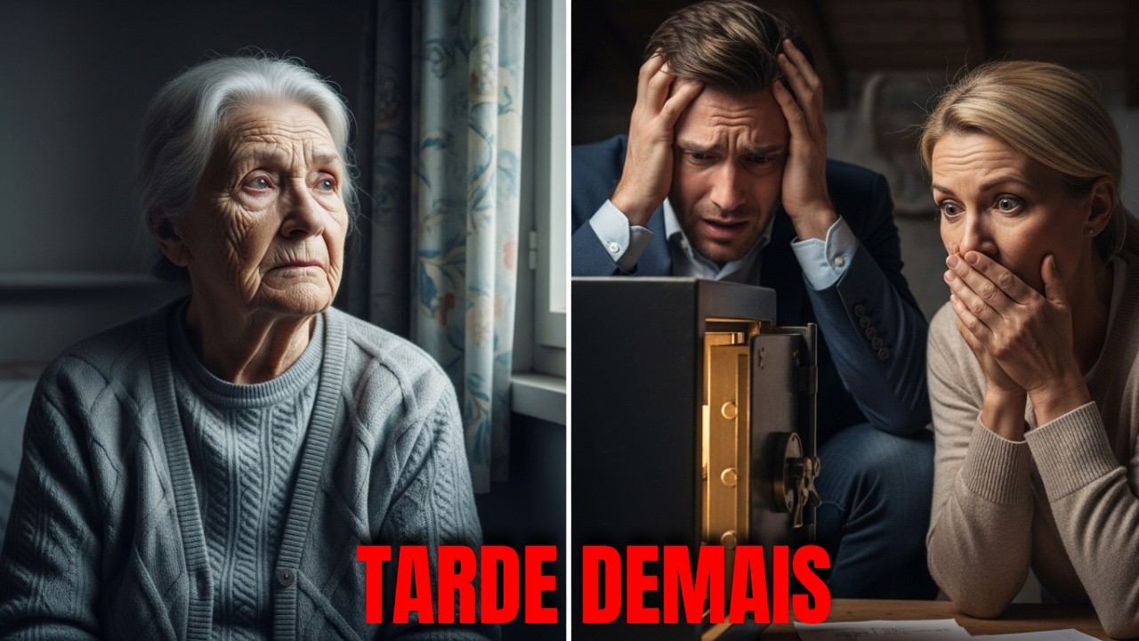 ELES ABANDONARAM A MÃE NO ASILO PORQUE ELA ERA UM FARDO    ATÉ QUE ABRIRAM O COFRE QUE ELA DEIXOU