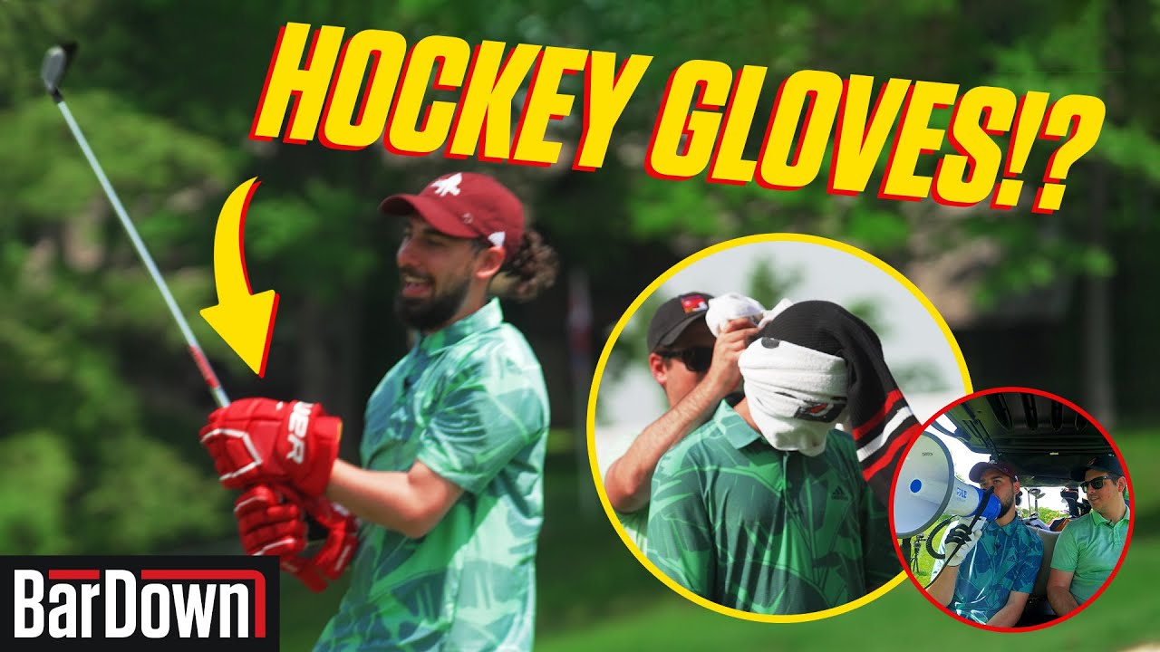 RANDOM HOCKEY GOLF AT THE CANADIAN OPEN | ST GEORGES GOLF COURSE