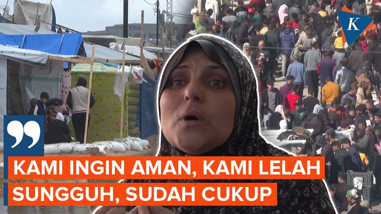 Warga Palestina di Rafah Ungkap Ketakutan dan Frustasi Jelang Invasi Israel