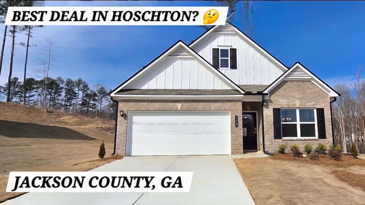 Is This the Best New Construction in Hoschton GA? | Smith Douglas Homes | Caldwell Tour 🔥
