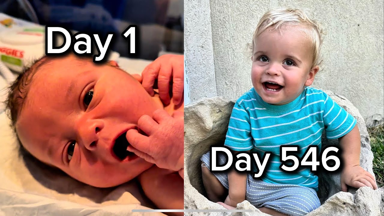 I Filmed My Baby Everyday For 1.5 Years - FULL Backflip Compilation