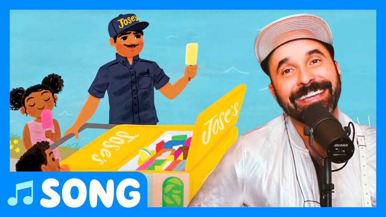 Paletero Man LIVE! 🍧 Bilingual Book Song for Kids | Lucky Diaz and the Family Jam Band