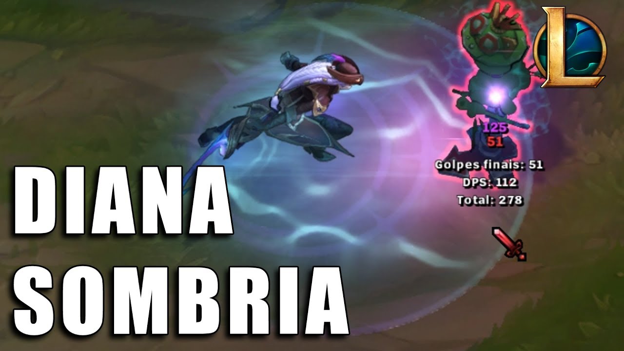 Diana Águas Sombrias - League of Legends (Prévia)