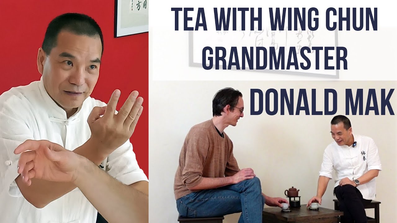 Tea with GM Donald Mak, about: WING IN THE OLD DAYS Ip Man, Wong Shun Leung etc. DEUTSCHE UNTERTITEL
