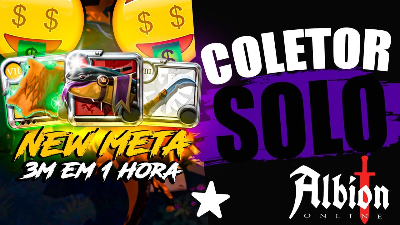 💰 Esse META de COLETOR SOLO NÃO MORRE e IMPRIME PRATA no Albion