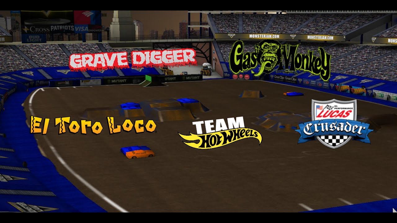 RoR Monster Jam Foxborough 2017 5 Truck Freestyle!!