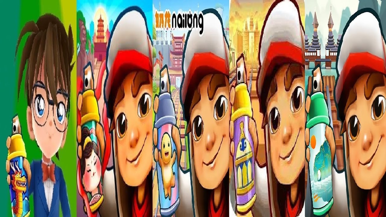 Subway Surfers CHINESE Version Edogawa Conan Unlocked (Detective Conan Surfer) Characters Unlocked
