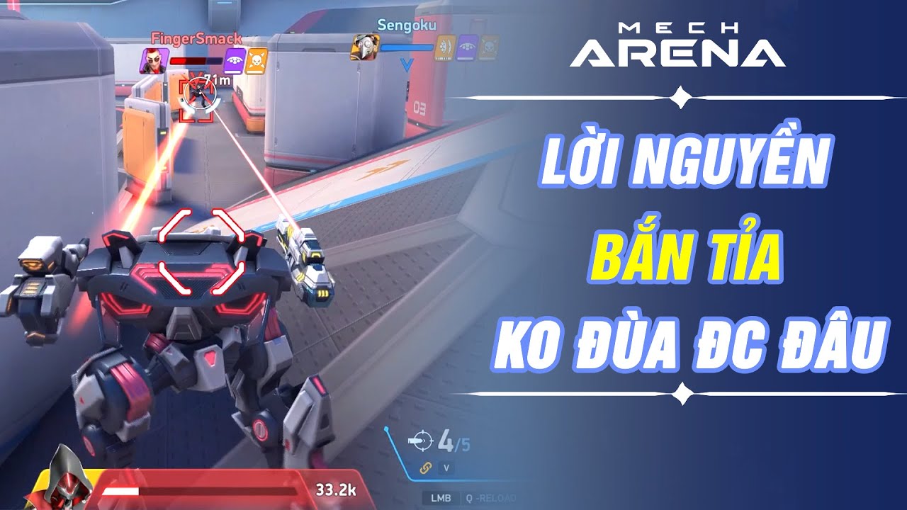 Cosplay Viewer - Tôi bị dính LỜI NGUYỀN BẮN TỈA😨 - Mech Arena