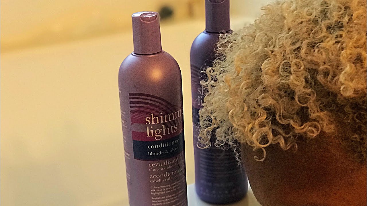 Not Too Late Natural Hair  | First Time Trying Shimmering Lights Shampoo & Conditioner