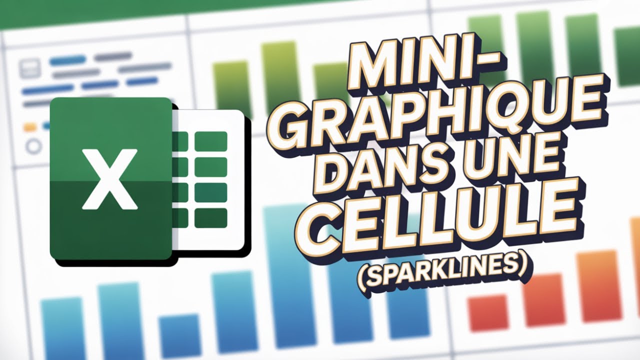 📊 Excel : Comment Créer un Mini Graphique dans une Cellule avec Sparklines